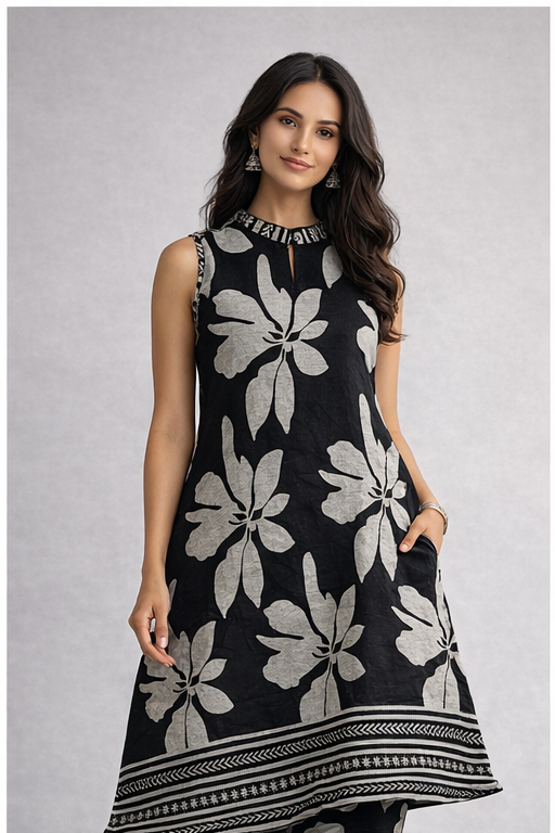 Midnight Bloom Cotton Set