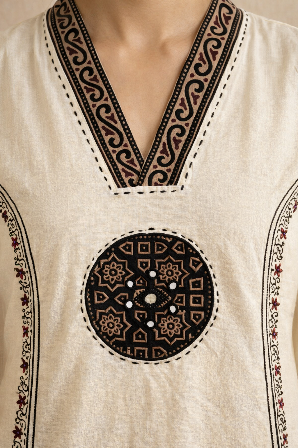 Ivory Bloom Cotton Set
